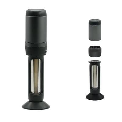 China Black Portable Herb Grinding Grinder Electric Pre-Rolled Electronic Smoking Accessories for sale