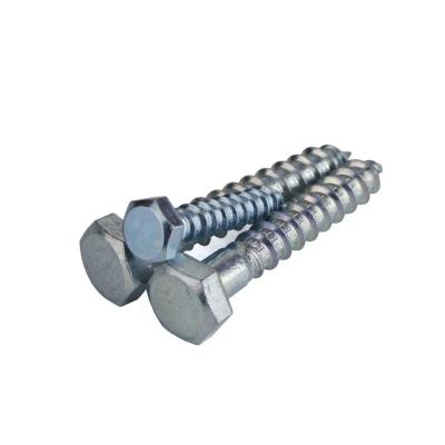 China Industry Factory Direct Sale Hex Head Timber Screws Wood Screw Tapping Screw for sale