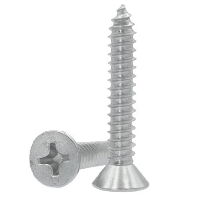 China Industry Factory Direct Sales DIN 7982 100% Flat Head Self Tapping Screw for sale