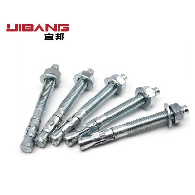 China Galvanized 4.8 Grade Expansion Anchor Bolt Wedge Construction Anchor for sale