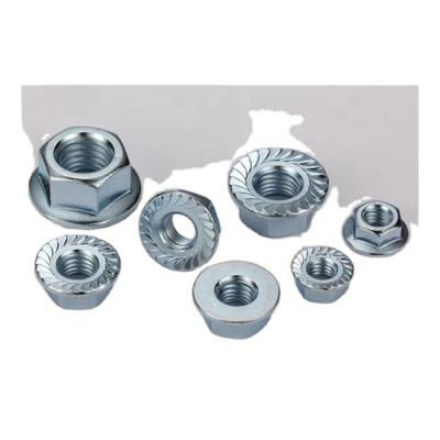 China Industry General Hexagon Nut/Flange Nut/Nut With Toothed Non-Skid Flange for sale