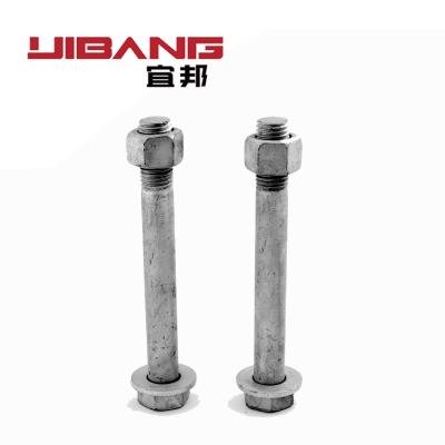 China Galvanized Stainless Steel Carbon Steel Hexagon Guardrail Splice Bolts High Strength Steel Bolts and Nuts. for sale