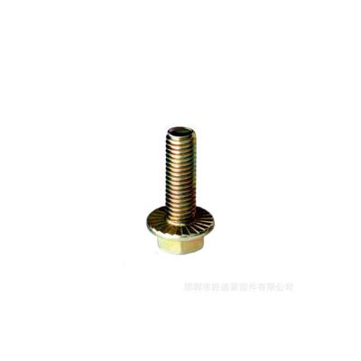 China Metal Buliding Din6921 Hex Flange Bolt 8.8 Grade 10.9 12.9 for sale