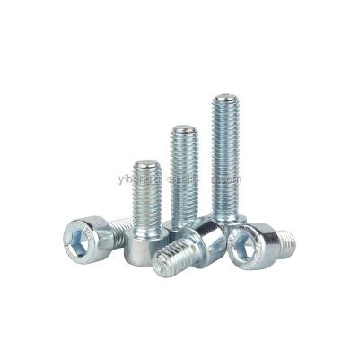 China Stainless Steel Construction Inner Hex Round Head Screw Single Joint Coil Spring Trim Flat Single Assemblies Bolt M2.5 M3 M4 M5 M6 M8 for sale