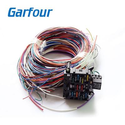 China Waterproof Design 10/12/14/16/20/21 Way Fuse Block Relay Wiring Harness for Car Truck Engine for sale