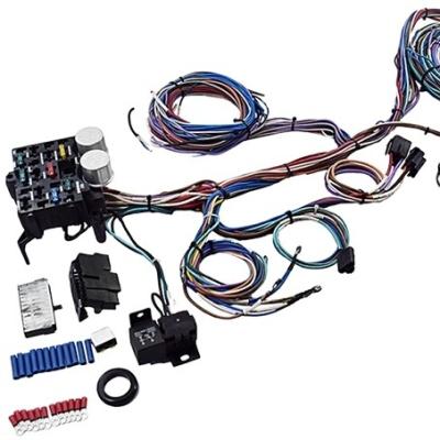 China Automotive 10 12 20 Circuit Universal Fuse Box Wiring Harness with 12 V Relay for Car or Truck for sale