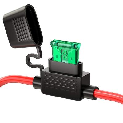 China Blanket. Excellent waterproof design. TAP Adapter 14awg ATC/ATO 30amp Integrated Blade Automotive Add-A-Circuit Car Fuse Holder With 30 Amp Fuse for sale