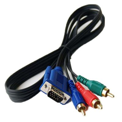 China DVD Player 100m 3RCA to 25 DB Audio&Video Male-Female Cable for sale