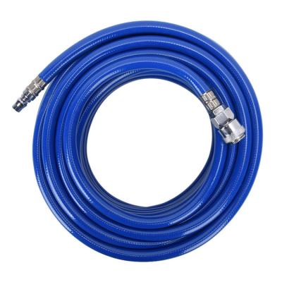 China Custom size 1/5 1/4 5/16 3/8 1/2 5/8 3/4 1 inch air conveying anti UV PVC air hoses hose 1/5