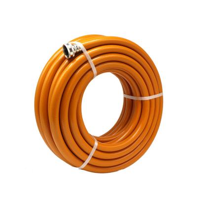 China -5~65Â ° High Quality C 4/7Mm PVC Ultralight 100% Orange Rubber Hose For Garden Lawn Irrigation System for sale