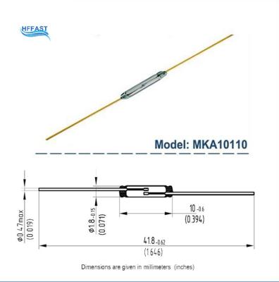 China Magnetic Sensor RMCIP MKA Series Tubular Switch MKA-10110 for sale