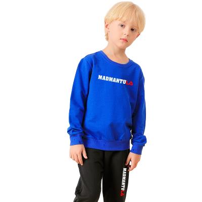 China Casual Unisex Autumn Spring Cotton Long Sleeve OEM Cartoon Letter Kids Hoodies Set for sale