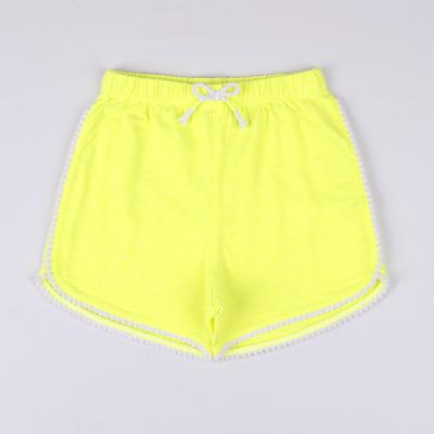 China Girls Shorts Summer Design Breathable Cotton Printed In-stock Item Casual Kids Clothing for sale