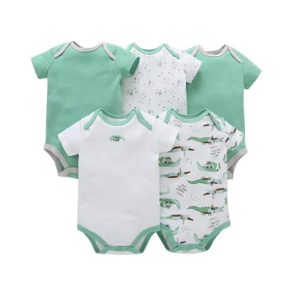 China Cotton RTS Kids Clothing Baby Rompers Baby Boy Unisex Baby for sale