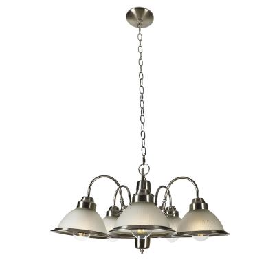 China Modern Manufacturer Supply Indoor Pendant Lighting Nickel Finish 5 Light Brushed Chandelier Purchase Chandelier for sale