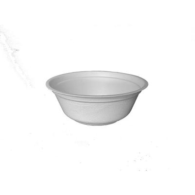 China Microwavable Disposable Fast Food Round Bowls 1000ml Biodegradable Disposable Round Bowls Soup Noodles Rolls for sale