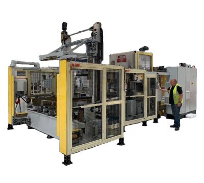 China Aluminum Core Building Full Automatic Microchannel Aluminum Core Builder Assembly Line for sale