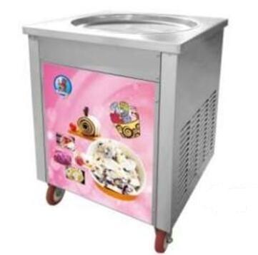 China Snack food factory Fried ice cream machine thailand rolled fry HM-SM-400R for sale