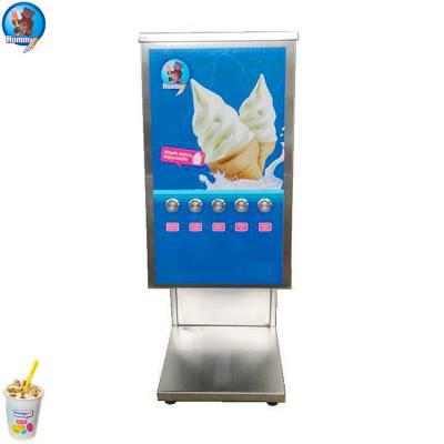 China Snack food factory Factory Price one shot machine de creme glacee disposable soft serve ice cream maker HM26 for sale