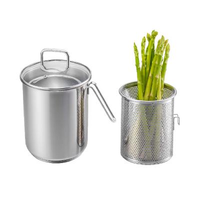 China Sustainable High Quality Good Price Cookware Stockpot Kitchen Utensils Non Stick Pots Stainless Steel Cookware Stockpot for sale