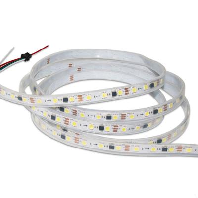 China LANDSCAPE theme park sign boards warm white and white color led flexible strip waterproof led neon strip lights 24v led strip for sale