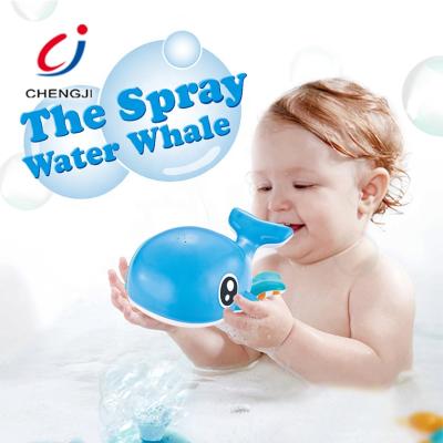 China Wholesale Cute Animal Water Bath Toy Jet, Whale Light Electric Bath Toys For Kids for sale