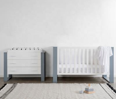 China Modern European Style Baby Furniture Eco-friendly Materials Room Kids Bed Living Cabinet Bedroom Baby Furniture Set for sale