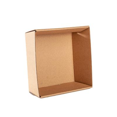 China Square Biodegradable Wholesale Custom Modern Food Style Logo Takeout Package Wrapping Kraft Paper Boxes for sale