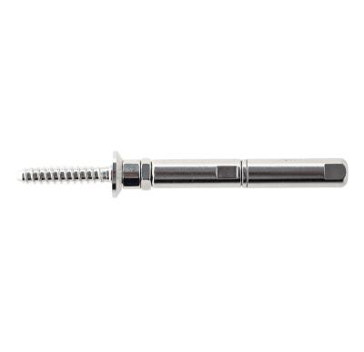 China Modern Stainless Steel Quick Delay Fittings 316 Wood Lock Screw Terminal End Cable Tensioner 1/8