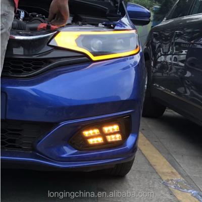 China Factory 2018 Year LED Fog Lamp DRL For Honda Fit Or Honda JAZZ LED Fog Lamp DRL for sale