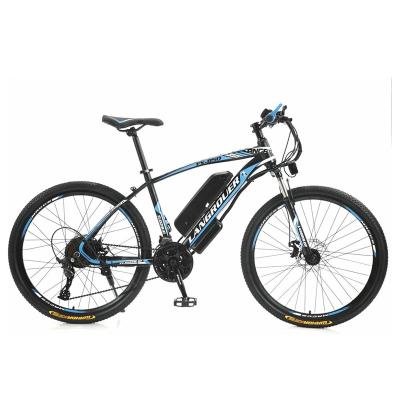 China Carbon steel factory direct sale 26 inch power 250W 36V mountain bike lithium battery adult electric vehicle support a generation for sale