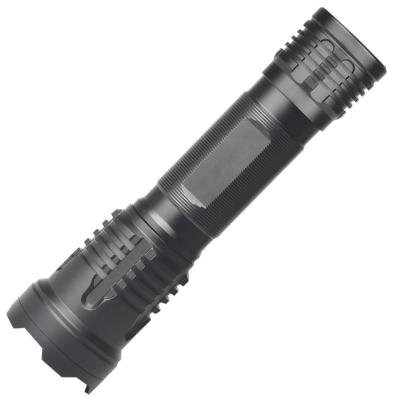 China Bright Flashlight Coba XHP90 DC Input 18650 Battery Aluminum Alloy Rechargeable Zoom Powerful Long Distance Flashlight for sale