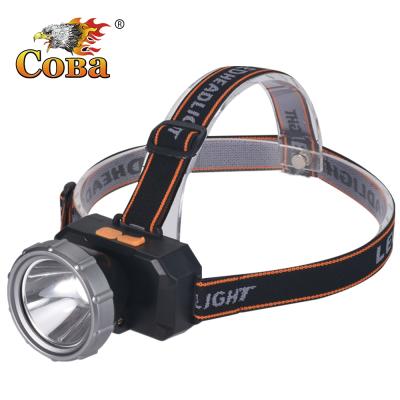 China Emergency Camping Coba 5W Industrial USB Input Waterproof 18650 Li-ions Rechargeable Battery Diary Most Powerful Headlight for sale