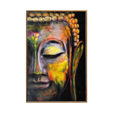 China Buddha Painting Wall Painting Wall Panel Design Buddha Painting On Canvas for sale