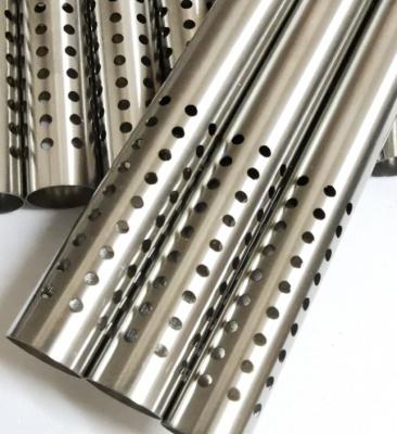 China Round Stainless Steel /Aluminum Slot Holes Cavity Tube Stainless Steel Tube Laser Cutting Service for sale