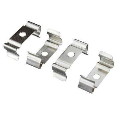 China Customized T8 lamp tube bracket metal shrapnel square tube brackets for sale