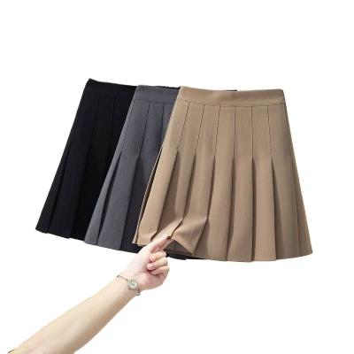 China 2022 Slim Pleated Skirt Women's High-waisted Pleated Skirt Women's Breathable Spring and Autumn New Knit Sweater Skirt for sale