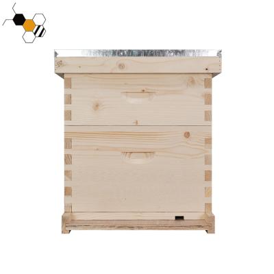 China Farms 8 Frame Langstroth Hive Beekeeping Bulk Wooden Langstroth Hive Box for sale