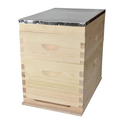 China Wooden Farms Bee Keeping Honey Box Bee Heaps Australian Bee Hive for sale