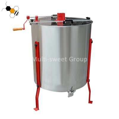 China Farms Honey Bee Extractor Machine 6 Frames Manual Honey Extractor for sale