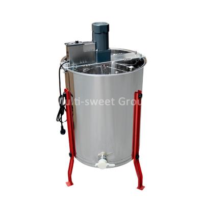 China 4 Frame Electric Beekeeping Equipment Stainless Steel Multi-Mild Honey Extractor for sale