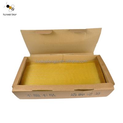 China Pure Farms Beeswax Honeycomb Foundation Sheet For Beekeeping for sale