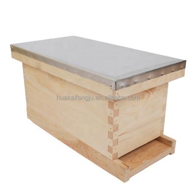 China Wooden Material 5 Frame Nuc Hive Queen Raising Beehive Nuc Bee Box Beekeeping for sale