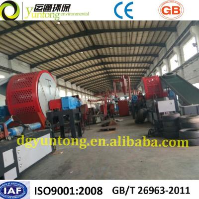 China rubber slippers making for recycling machine second hand tire shredding machine LCX-1200 for sale