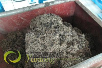 China Separate Steel From Compound YUNTONG Rubber Scrap Tire Steel Wire Brand Recycled Separator for sale