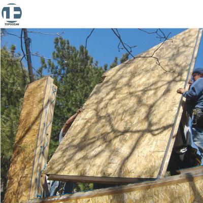 China TOPOCEAN modern plancha osb chipboard flooring sheets flakeboards chip board 7/16 OSB 4x8 12/15/18 mm for sale