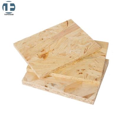 China TOPOCEAN Linyi modern flakeboards cheap price osb 1/2 osb 4x8 plywood board for sale