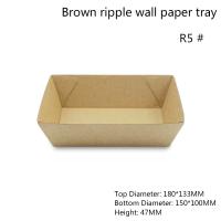 China Flexo que imprime a bandeja servindo descartável do papel de prova do escapamento à venda