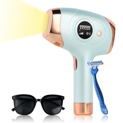 China 2021 Custom Logo Mini Beauty Machine Painless Face Home Laser IPL Hair Removal Device for sale