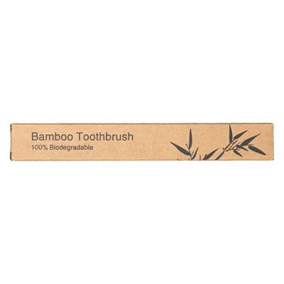 China Bamboo 2021 Disposable Bamboo Toothbrush Natural Bamboo Toothbrush Charcoal Toothbrush Dental Brush for sale